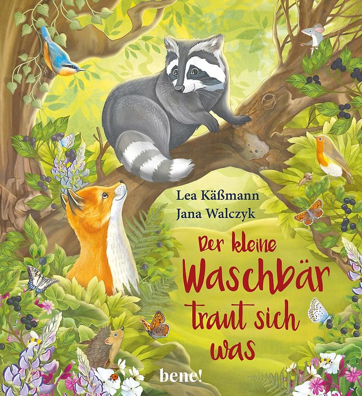 Der kleine Waschbär traut sich was – ein Bilderbuch für Kinder ab 2 Jahren