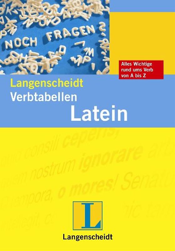 Langenscheidt Verbtabellen Latein