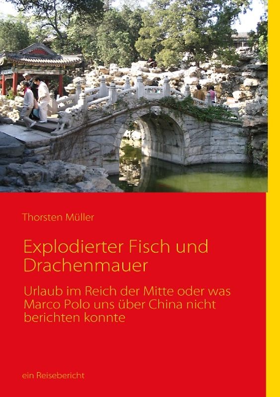 Explodierter Fisch und Drachenmauer