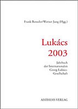 Jahrbuch der Internationalen Georg-Lukacs-Gesellschaft