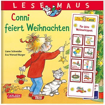 LESEMAUS 58: Conni feiert Weihnachten
