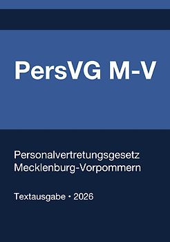 PersVG M-V - Personalvertretungsgesetz Mecklenburg-Vorpommern 2026