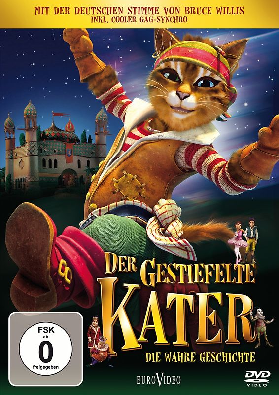 Der gestiefelte Kater - Die wahre Geschichte DVD