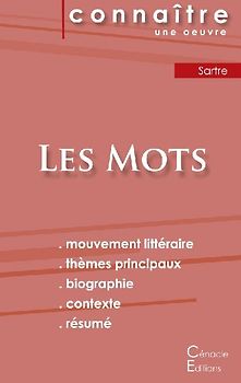 Fiche de lecture Les Mots de Jean-Paul Sartre (Analyse littéraire de référence et résumé complet)