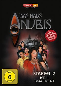 Das Haus Anubis - Staffel 2, Teil 1, Folge 115-174 [4 DVDs] DVD
