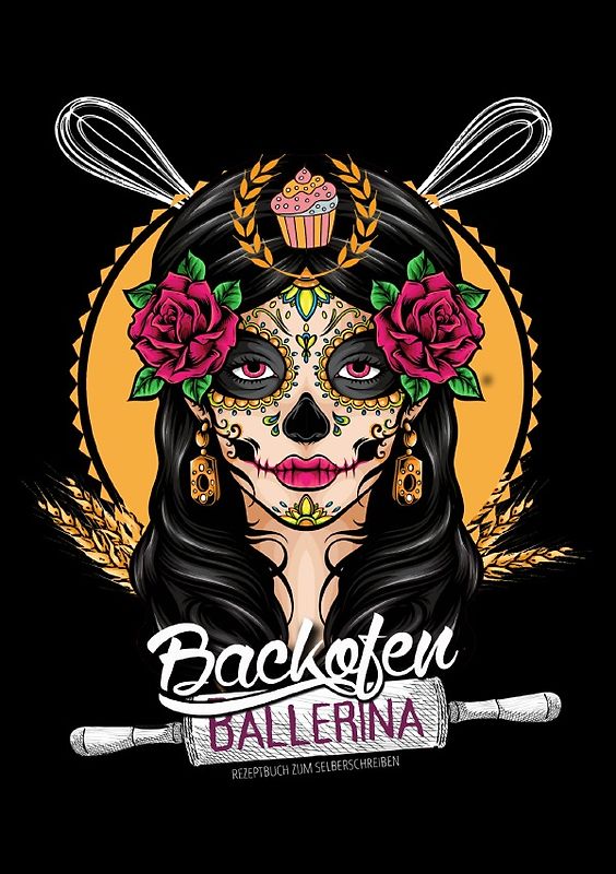 Backofen Ballerina - Rezeptbuch zum selberschreiben