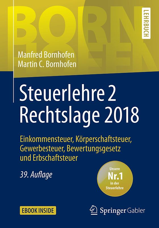 Steuerlehre 2 Rechtslage 2018