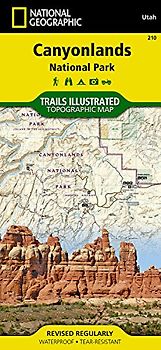 Canyonlands National Park. National Geographic Trails Illustrated Utah