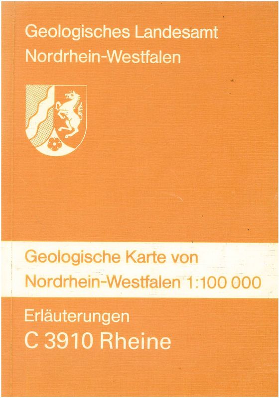 Geologische Karten von Nordrhein-Westfalen 1:100000 / Rheine