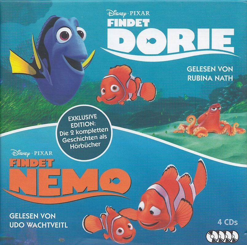 Findet Dorie / Findet Nemo [4 CDs]