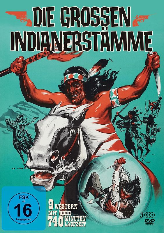Der großen Indianerstämme [3 DVDs] DVD