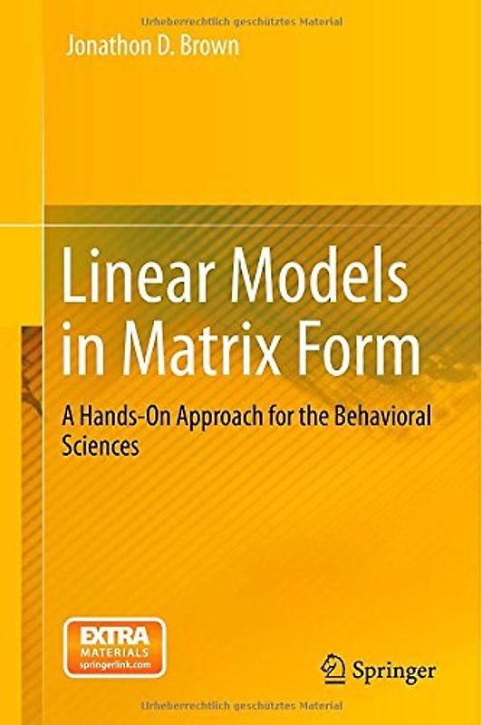 Linear Models in Matrix Form