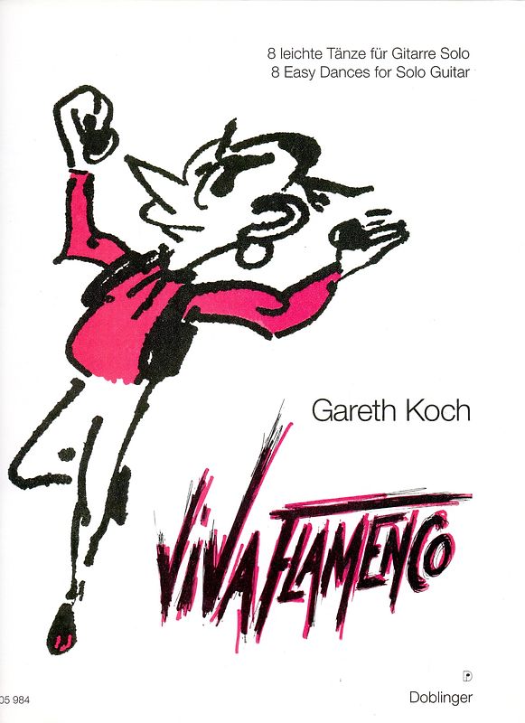 Viva Flamenco: 8 Leichte Tänze für Gitarre Solo - Gareth Koch [Broschiert]