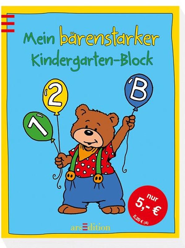 Mein bärenstarker Kindergarten-Block