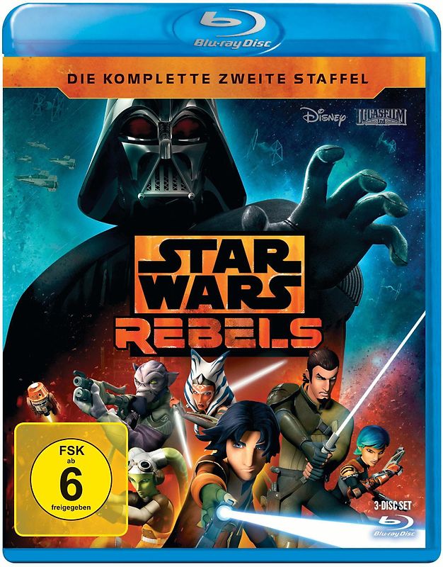 Star Wars Rebels - Die komplette zweite Staffel [3 Discs] Blu-ray Disc