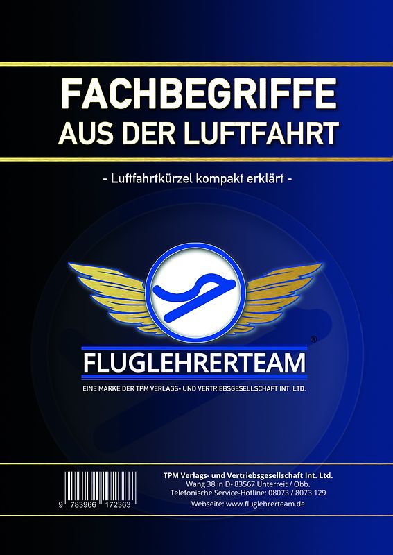 Fachbegriffe aus der Luftfahrt - Luftfahrtkürzel kompakt erklärt (Buch-/Printversion)