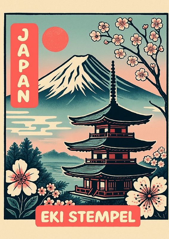 Japan Eki Stempelbuch
