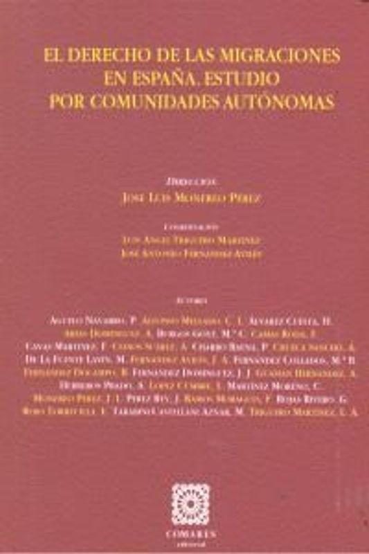 El derecho de las migraciones en España : estudio por comunidades autónomas