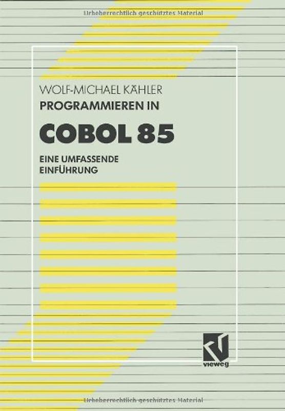 Programmieren in COBOL 85