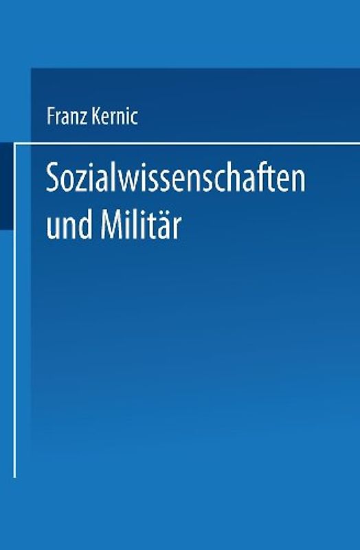 Sozialwissenschaften und Militär
