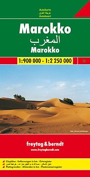 Marokko. 1:900000 - 1:2,25 Mill.
