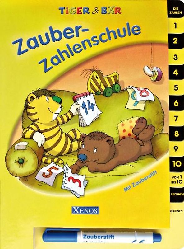 Tiger & Bär Zauber-Zahlenschule