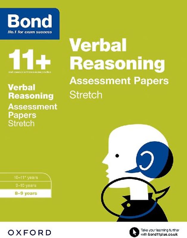 Bond 11+: Verbal Reasoning: Stretch Papers