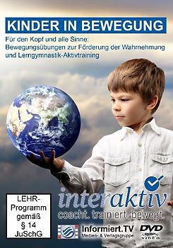 Informiert.TV - Kinder in Bewegung - Bewegungsübungen zur Förderung der Wahrnehmung - Elfi Dressler DVD