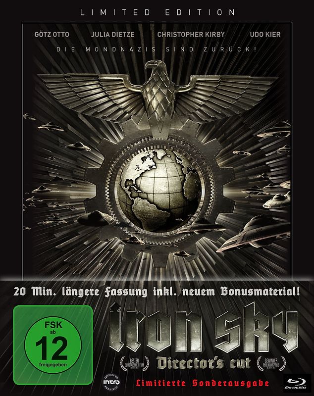 Iron Sky - Wir kommen in Frieden! [Limited Edition, Director's Cut, Steelbook] Blu-ray Disc