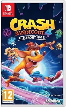 Crash Bandicoot 4: It’s About Time [AT Import] Nintendo Switch