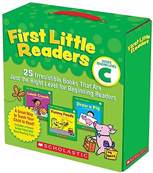 First Little Readers: Guided Reading, Level C: 25 Irresistible Books That Are Just the Right Level for Beginning Readers