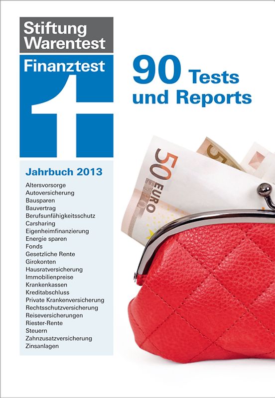 Finanztest Jahrbuch für 2013