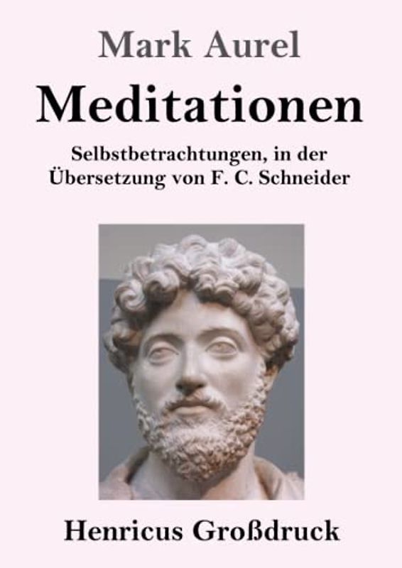 Meditationen (Großdruck): Selbstbetrachtungen