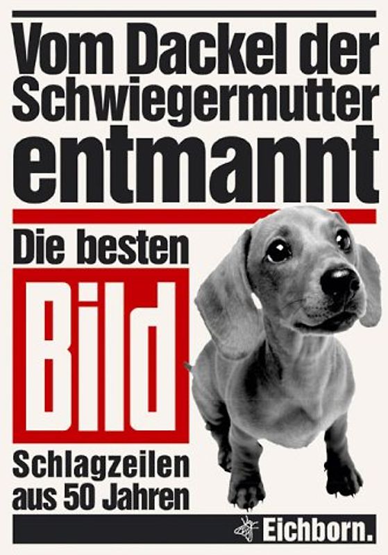 Die besten Bild-Schlagzeilen aus 50 Jahren. Vom Dackel der Schwiegermutter entmannt