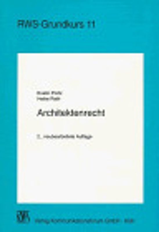 Architektenrecht