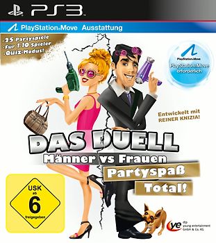 Das Duell: Männer vs Frauen - Partyspaß Total! [Move erforderlich] PlayStation 3