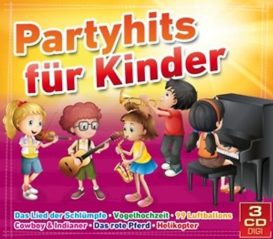 Various - Partyhits für Kinder [3 CDs]