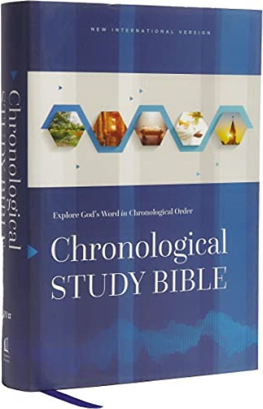 Niv, Chronological Study Bible, Hardcover, Comfort Print