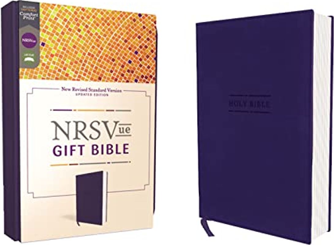 NRSVue, Gift Bible, Leathersoft, Blue, Comfort Print: New Revised Standard Version, Gift Bible, Blue, Leathersoft, Comfort Print
