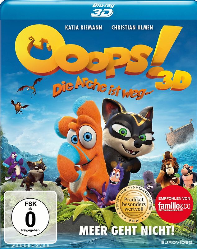 Ooops! Die Arche ist weg... (Blu-ray 3D) 3D Blu-ray Disc