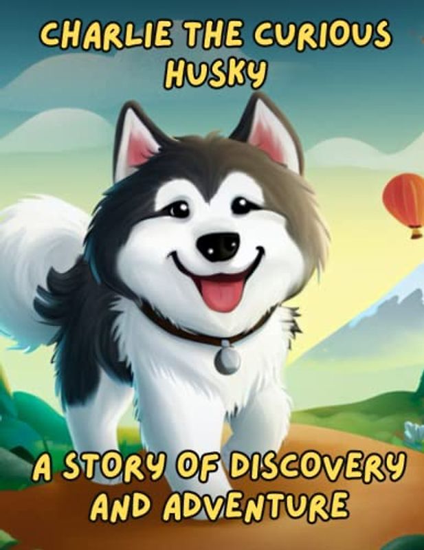 Charlie the Curious Husky - A Story of Discovery and Adventure: short Story for kids about Husky, Perseverance & Self-Confidence I A Motivational Book For kids I Gift for kids