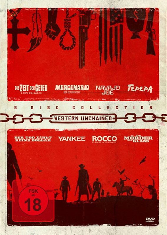 Western Unchained Collection [8 DVDs] DVD