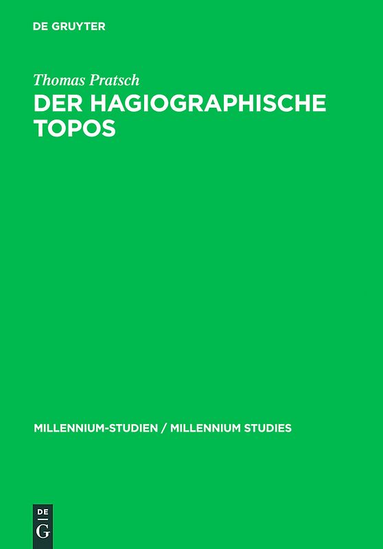 Der hagiographische Topos