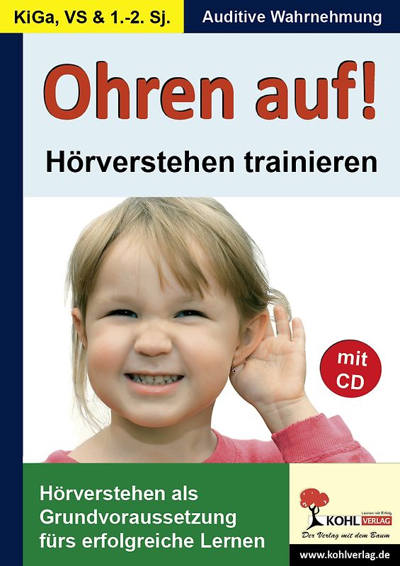 Ohren auf! - Hörverstehen trainieren / Vorschule und Klasse 1-2