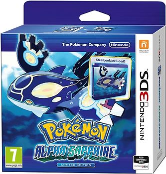Pokémon Alpha Sapphire [Limited Edition, inkl. Steekbool, EU Import] Nintendo 3DS