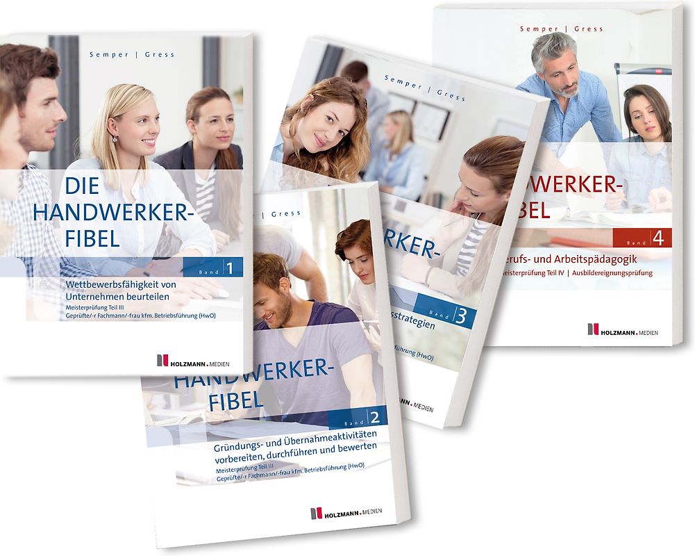 Die Handwerker-Fibel, Bände 1 bis 4