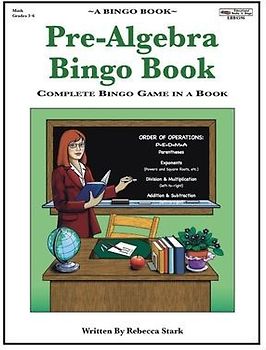 Pre-Algebra Bingo Book: Complete Bingo Game In A Book