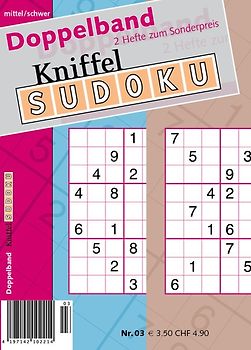 Kniffel-Sudoku Doppelband Nr. 3