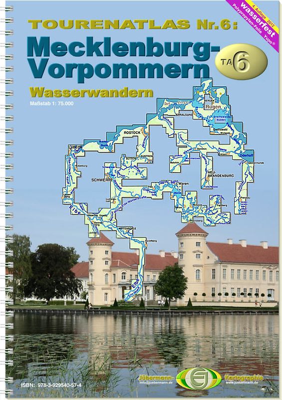 TourenAtlas Wasserwandern / TA6 Mecklenburg-Vorpommern