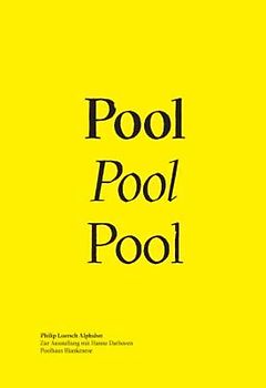 Alphabet - Zur Ausstellung mit Hanne Darboven. Poolhaus Blankenese